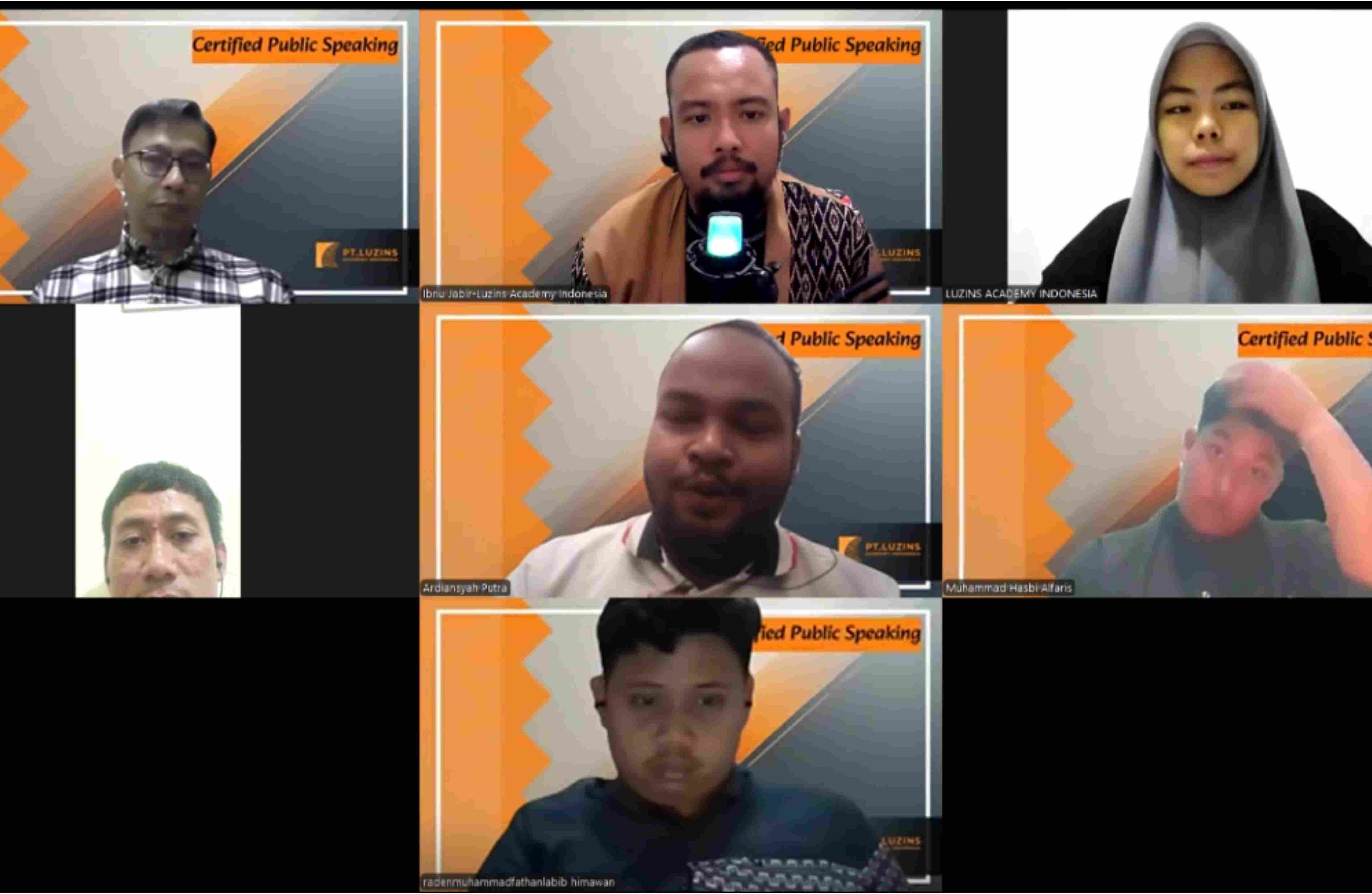 Sesi training online